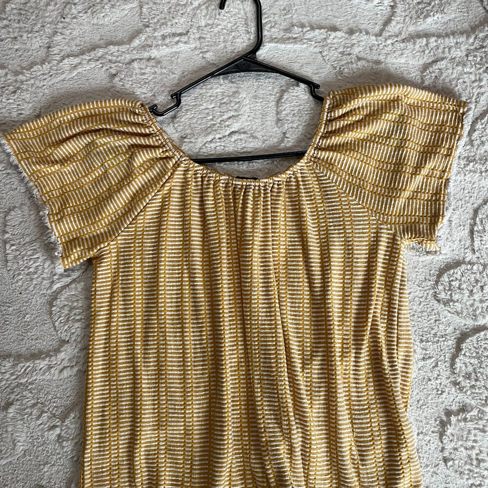 W5 Boho-styled Short Sleeve Blouse